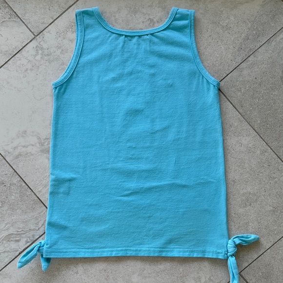 Haven Girl 2pc set  Llama Graphic Tank & Tropical embroidered top sz 7 - Picture 5 of 15